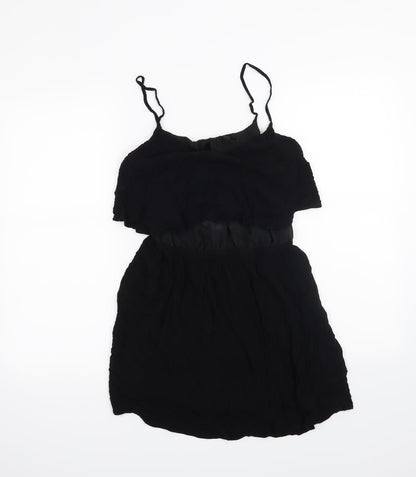 Topshop Womens Black   A-Line  Size 10