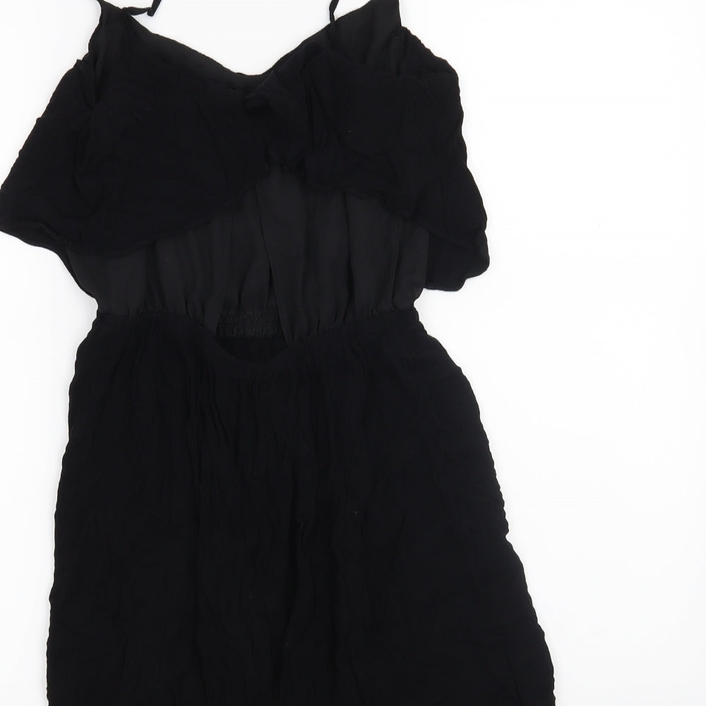 Topshop Womens Black   A-Line  Size 10