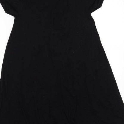 ASOS Womens Black   T-Shirt Dress  Size 4