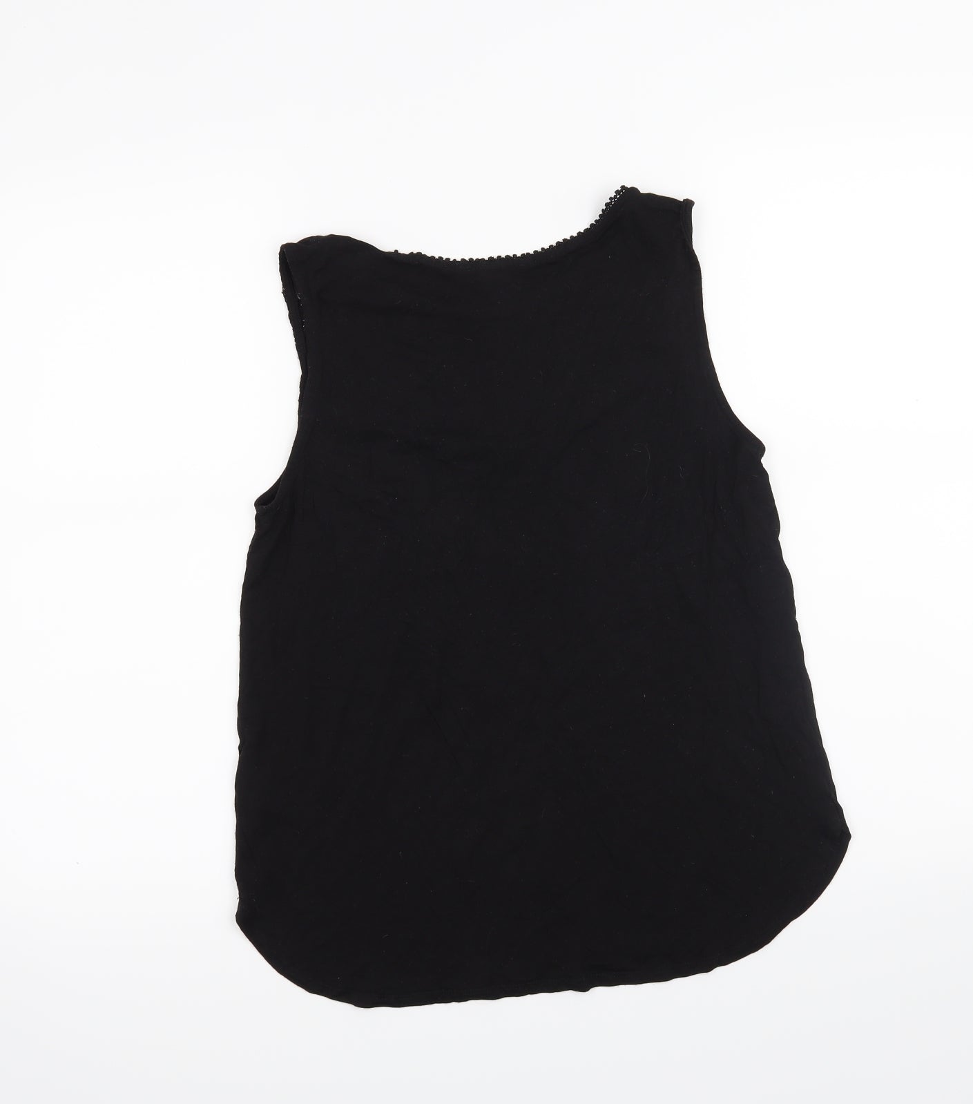 Womens UK Size M H&M Black Basic Tank