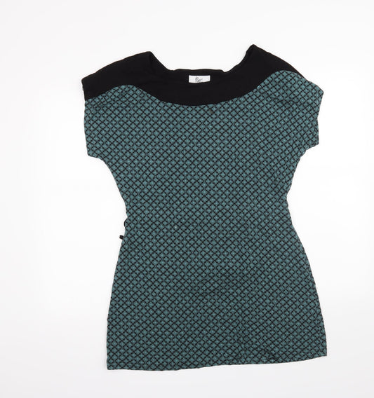 Klass Collection Womens Gold   Basic T-Shirt Size M