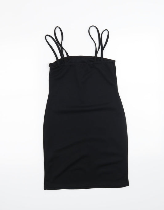 Missguided Womens Black   A-Line  Size 8