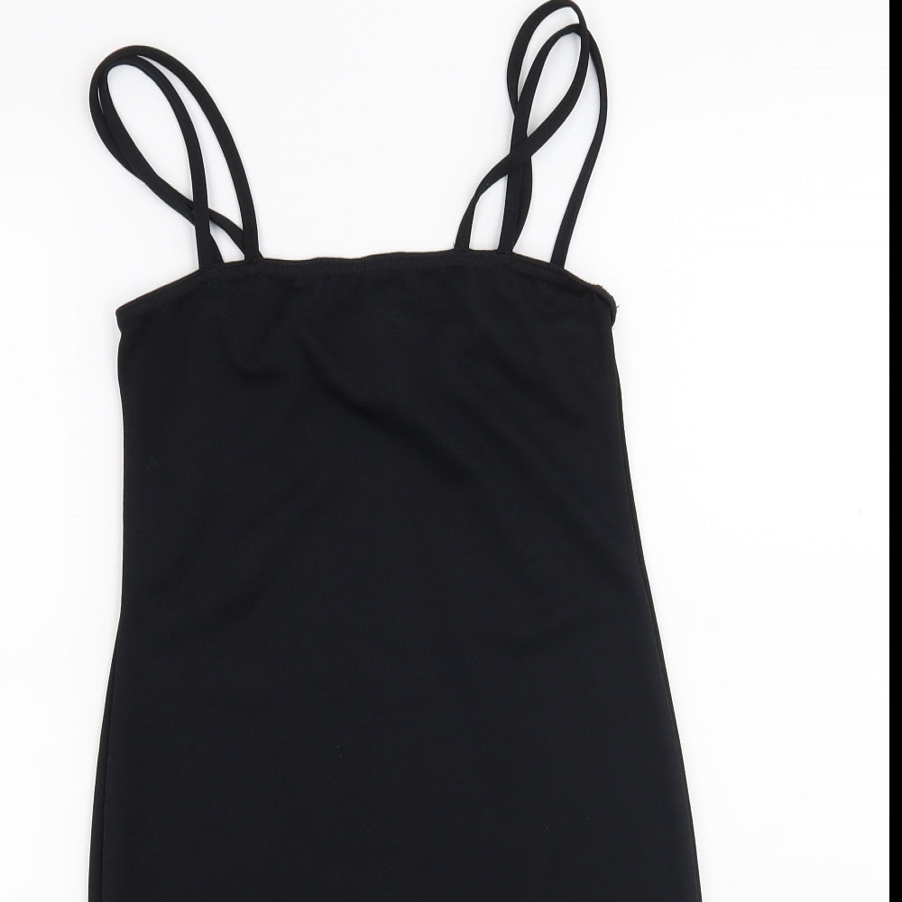 Missguided Womens Black   A-Line  Size 8