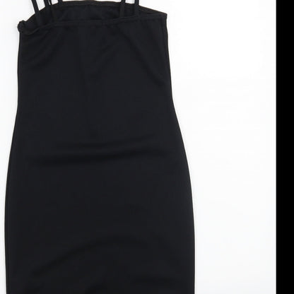 Missguided Womens Black   A-Line  Size 8
