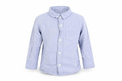 Tu Boys Blue Argyle/Diamond  Basic Button-Up Size 12-18 Months