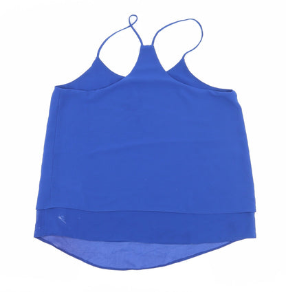 Womens UK Size 12 New Look Blue Camisole Tank
