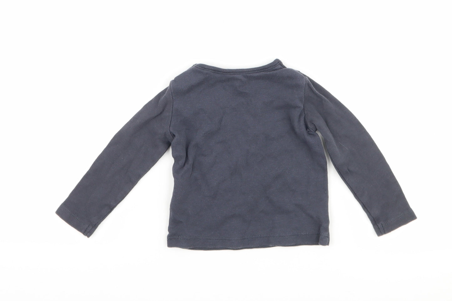 Lupilu Girls Black   Basic T-Shirt Size 3-6 Months  - Giraffe