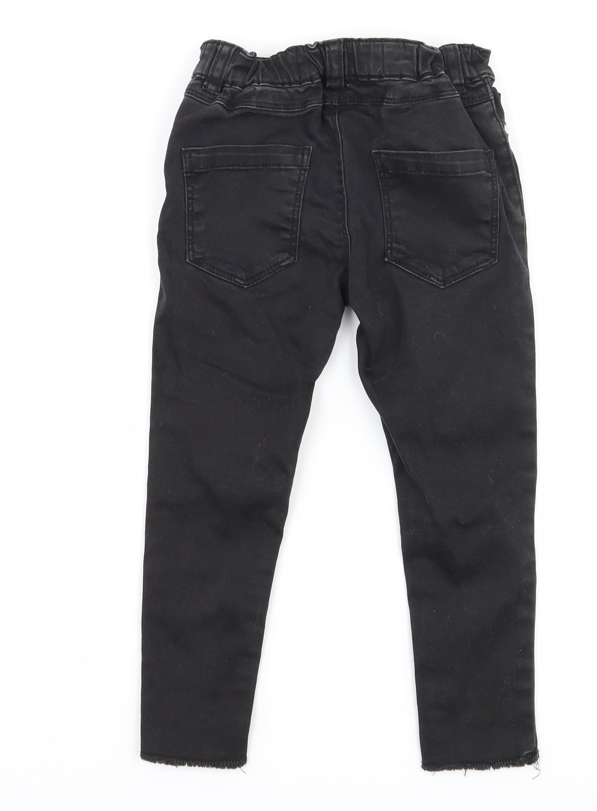 Denim co Girls Black  Denim Skinny Jeans Size 2-3 Years - Distressed