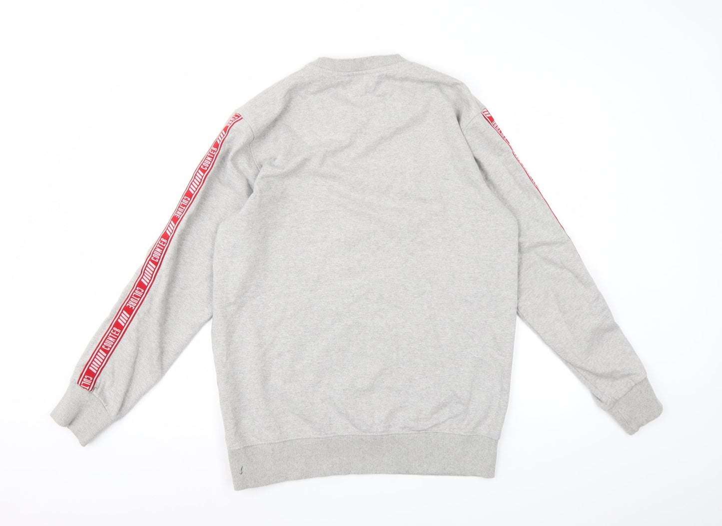 Counter Culture Mens Grey  Jersey Pullover Sweatshirt Size M