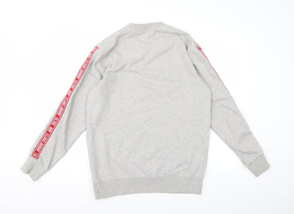 Counter Culture Mens Grey  Jersey Pullover Sweatshirt Size M
