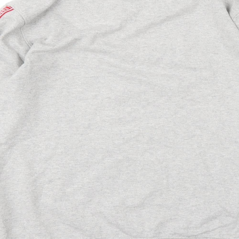 Counter Culture Mens Grey  Jersey Pullover Sweatshirt Size M