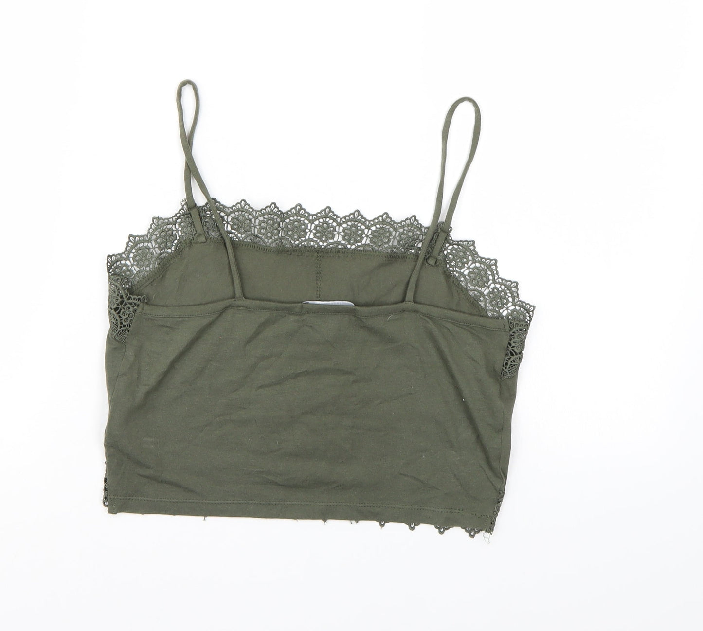 Primark Womens Green   Cropped Tank Size S