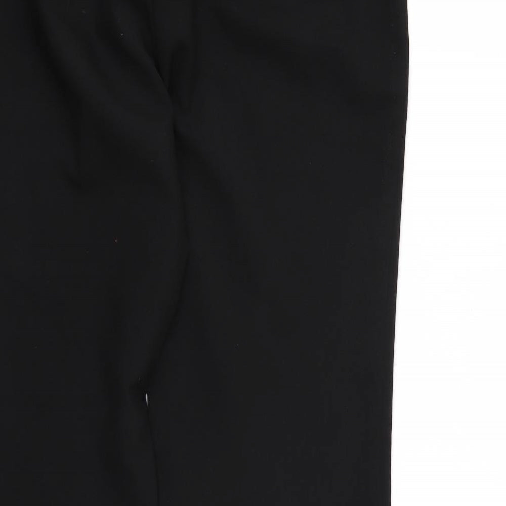 Womens UK Size 10 Papaya Regular Fit  Black Trousers