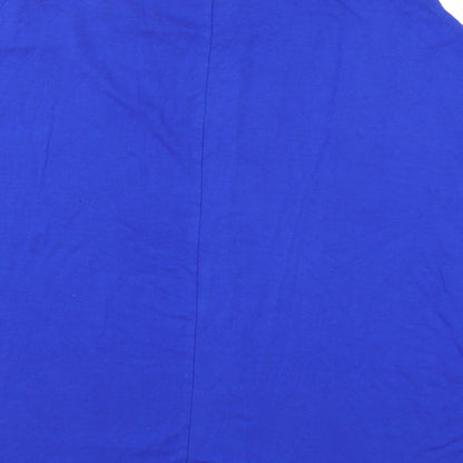 Womens UK Size 10 Select Blue Basic T-Shirt
