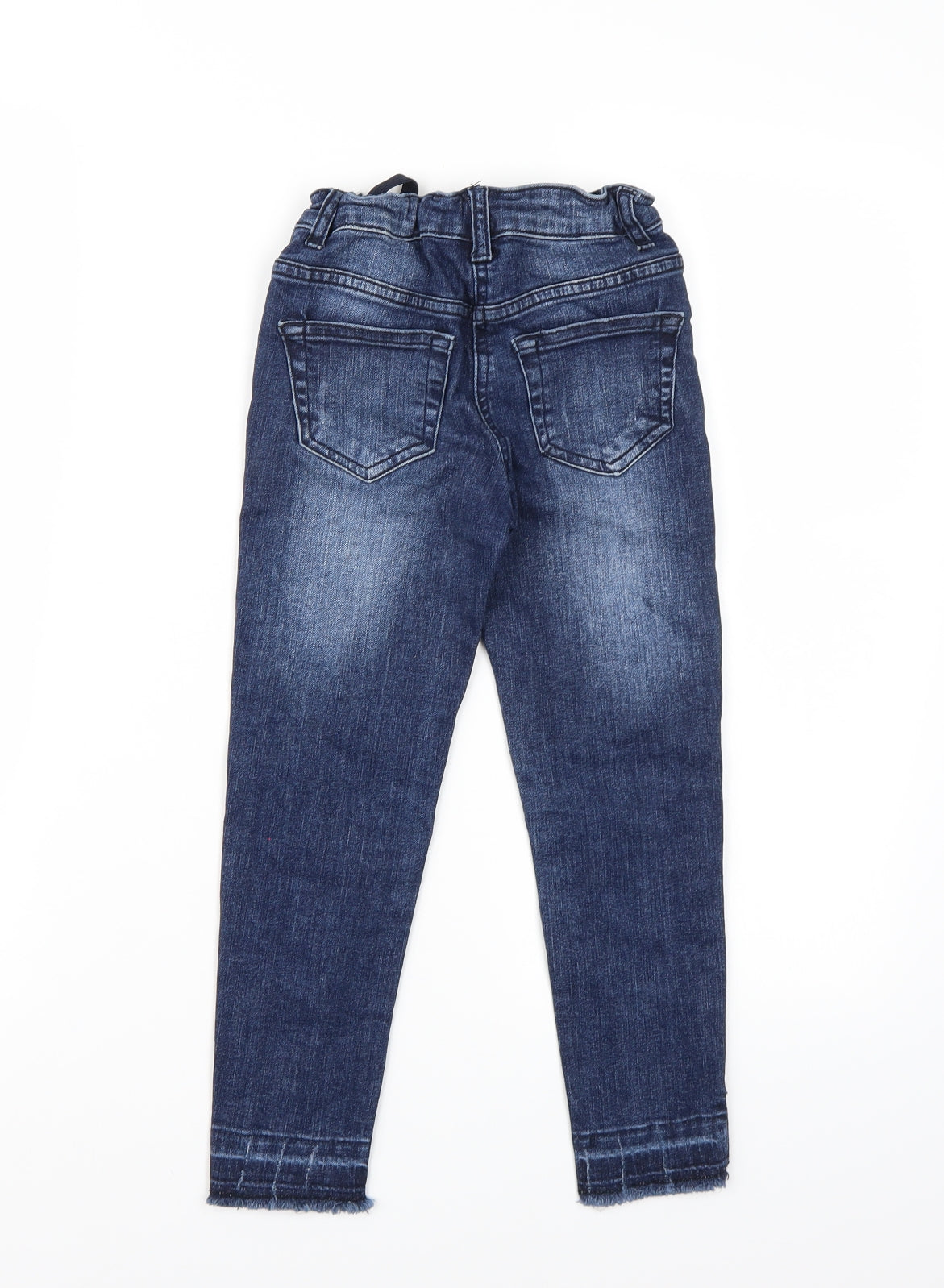 Matalan Girls Blue  Denim Skinny Jeans Size 7 Years