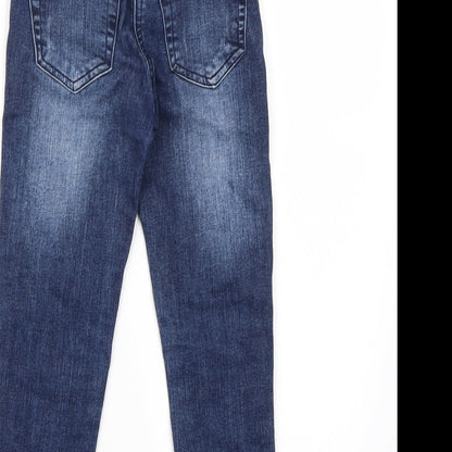 Matalan Girls Blue  Denim Skinny Jeans Size 7 Years