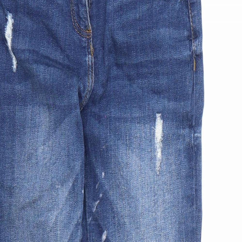 Candy Couture Girls Blue  Denim Skinny Jeans Size 11 Years