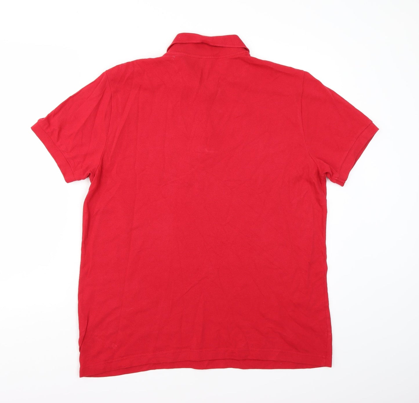 George Mens Red    Polo Size L