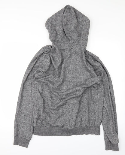 Mens UK Size M H&M Grey Full Zip Hoodie