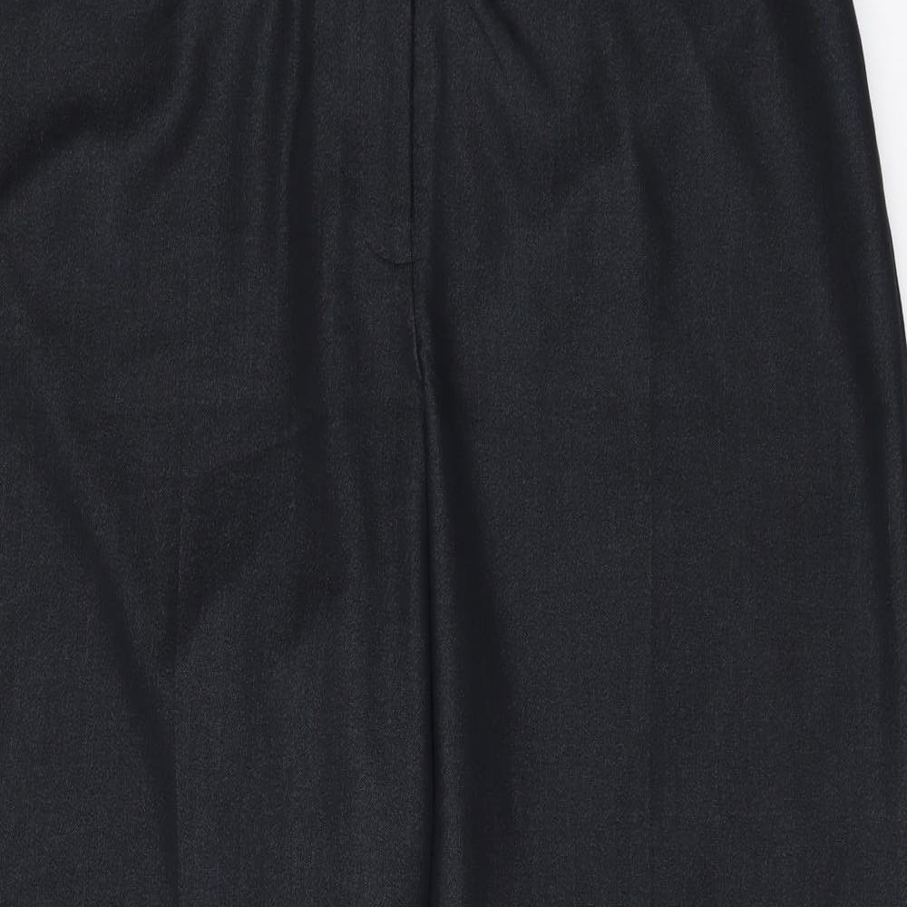 Womens UK Size 16 DEBINHAMS Regular Fit  Black Trousers