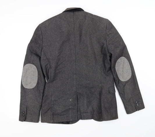 Mens UK Size 36 H&M Regular Grey Suit Jacket