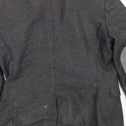 Mens UK Size 36 H&M Regular Grey Suit Jacket