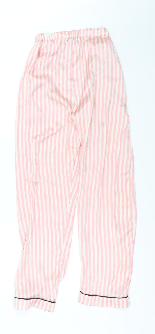 Womens UK Size M PRETTYLITTLETHING Regular Fit  Pink Trousers