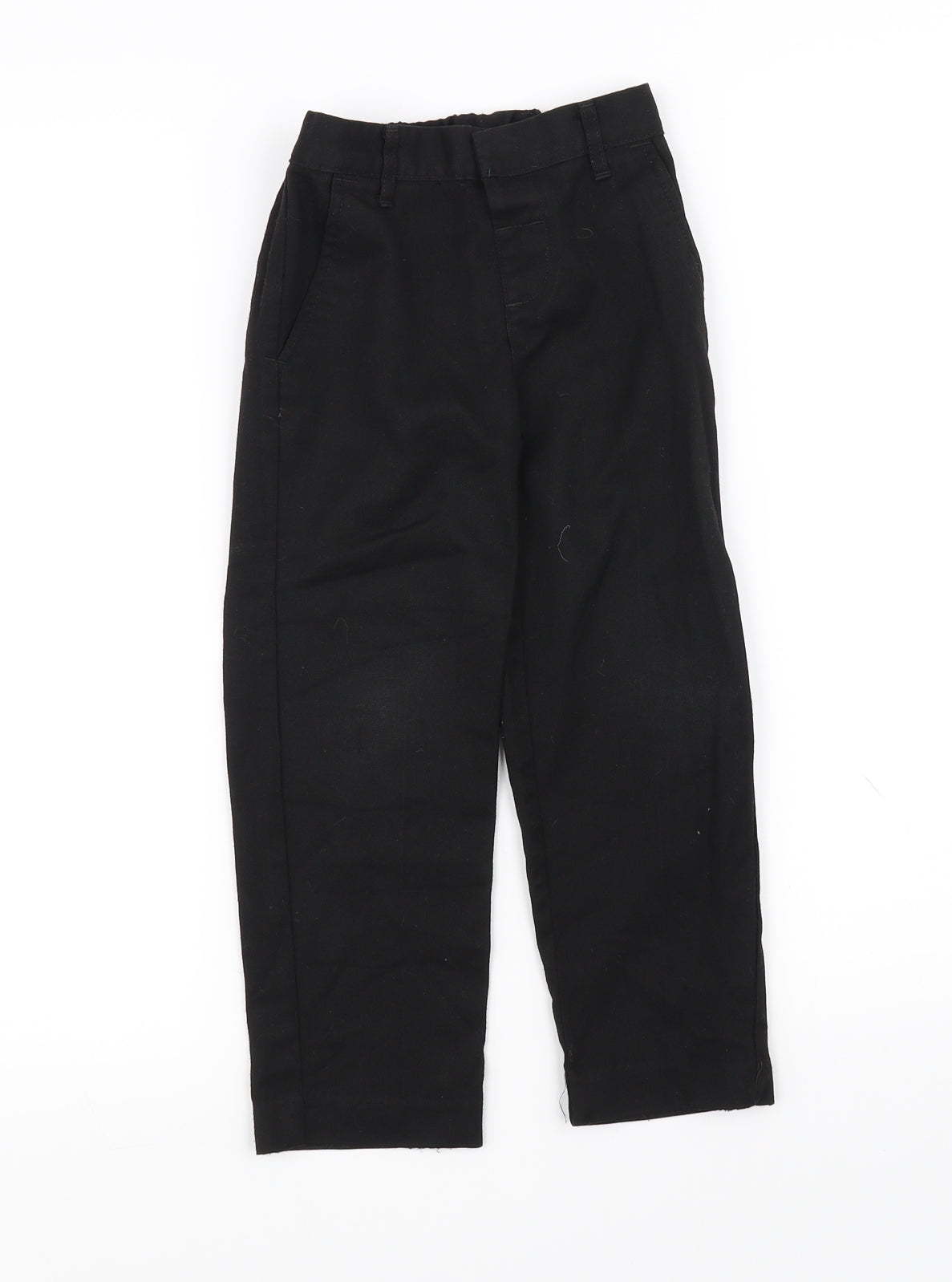 Preworn Boys Black   Dress Pants Trousers Size 4-5 Years