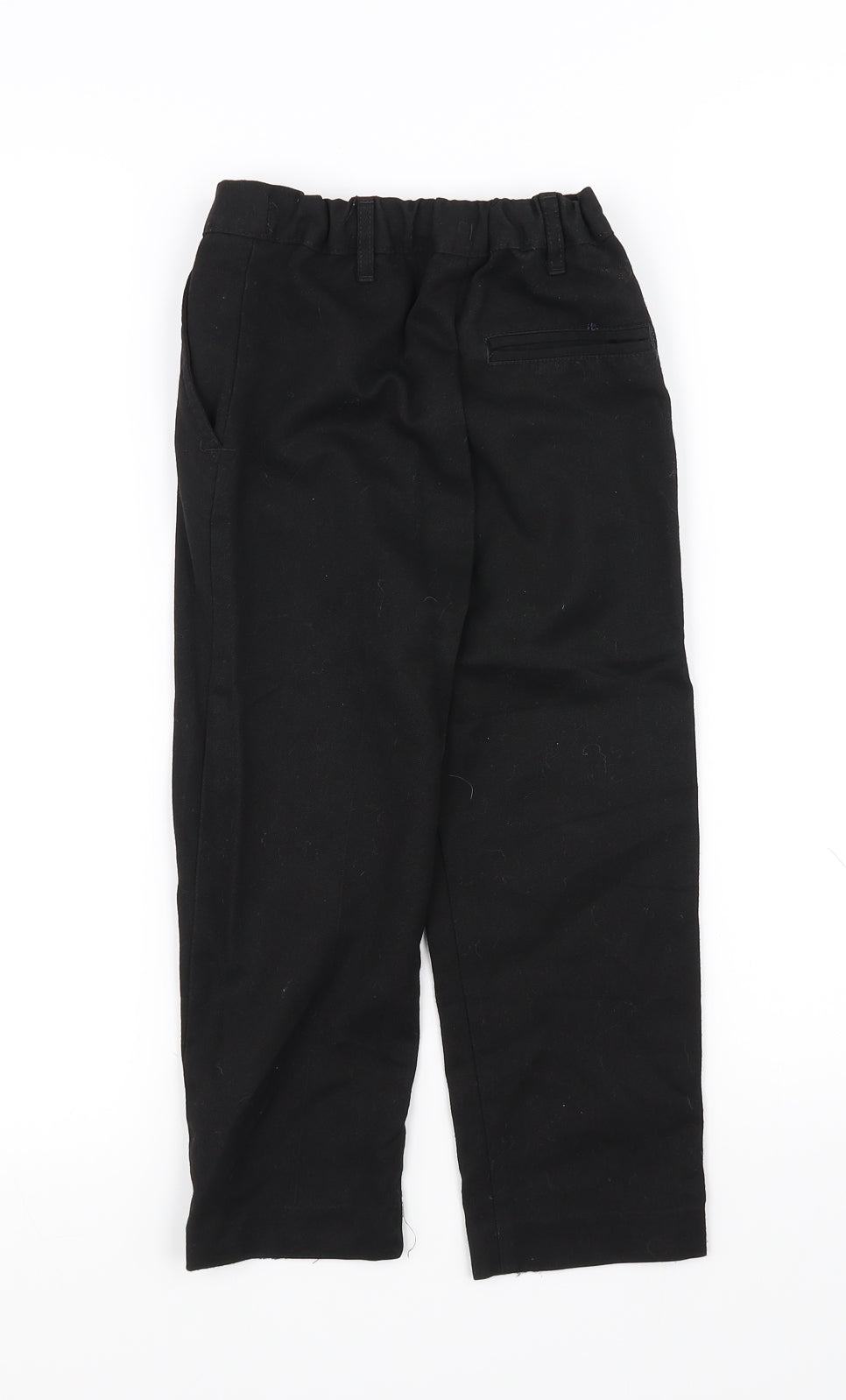 Preworn Boys Black   Dress Pants Trousers Size 4-5 Years