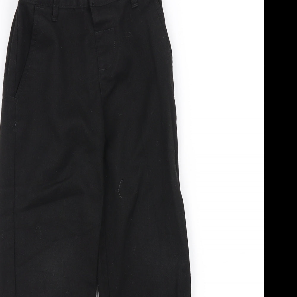 Preworn Boys Black   Dress Pants Trousers Size 4-5 Years