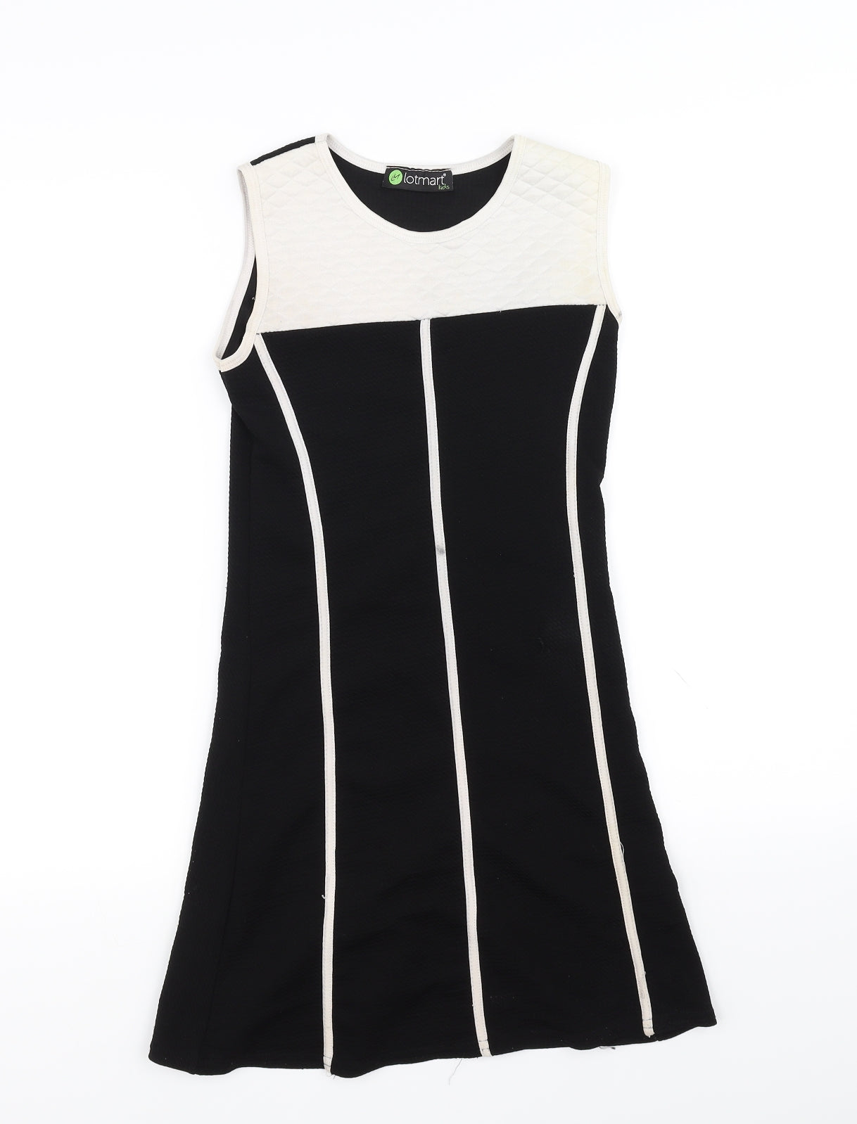 Lotmart Girls Black   Pencil Dress  Size M