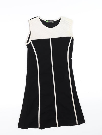 Lotmart Girls Black   Pencil Dress  Size M