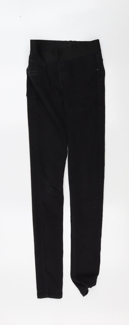 George Womens Black   Jegging Jeans Size 8 L30 in