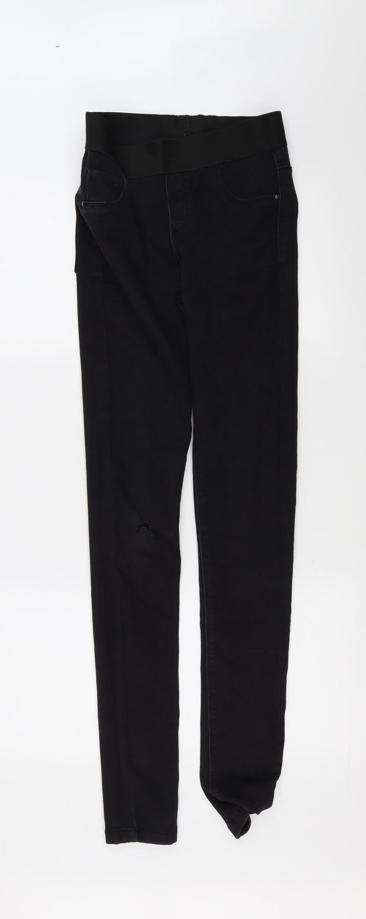 George Womens Black   Jegging Jeans Size 8 L30 in