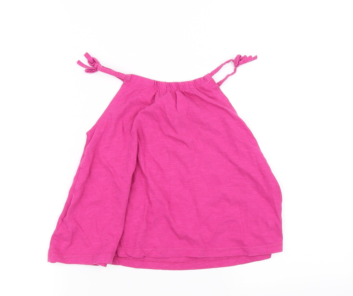 Marks and Spencer Girls Pink   Basic T-Shirt Size 5-6 Years