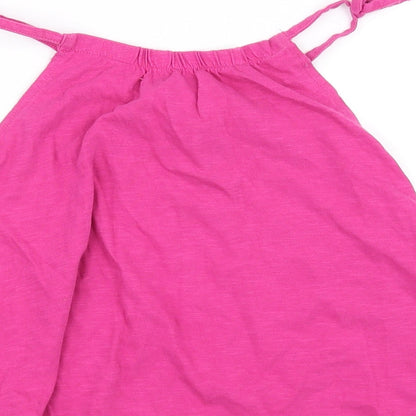 Marks and Spencer Girls Pink   Basic T-Shirt Size 5-6 Years
