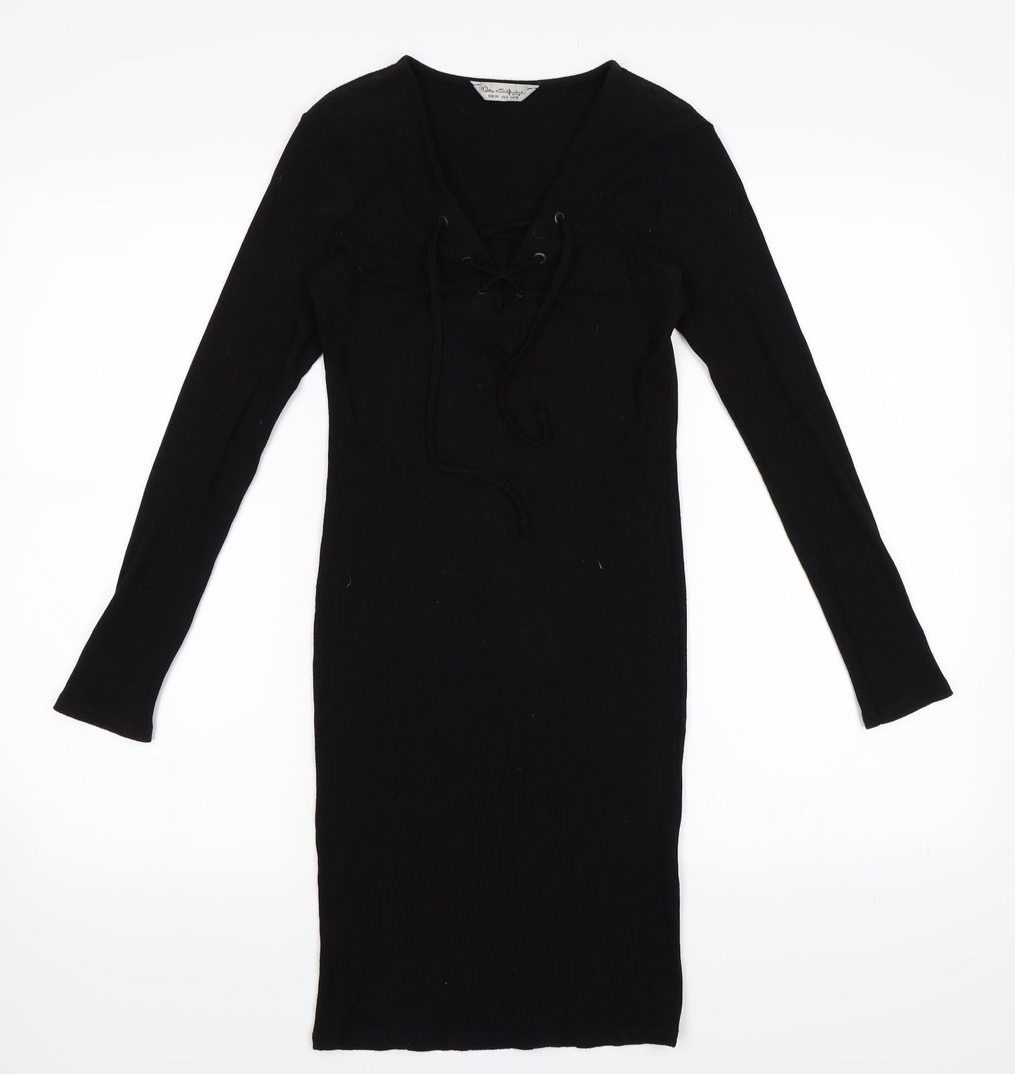 Miss Selfridge Womens Black   Bodycon  Size 10