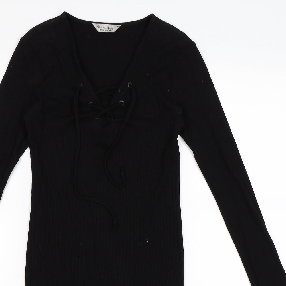 Miss Selfridge Womens Black   Bodycon  Size 10