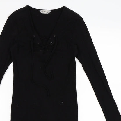 Miss Selfridge Womens Black   Bodycon  Size 10
