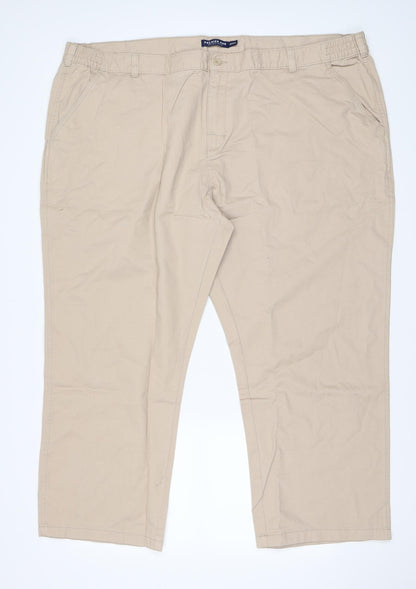 Mens UK Size 50 in Capsule Regular Fit  Beige Trousers