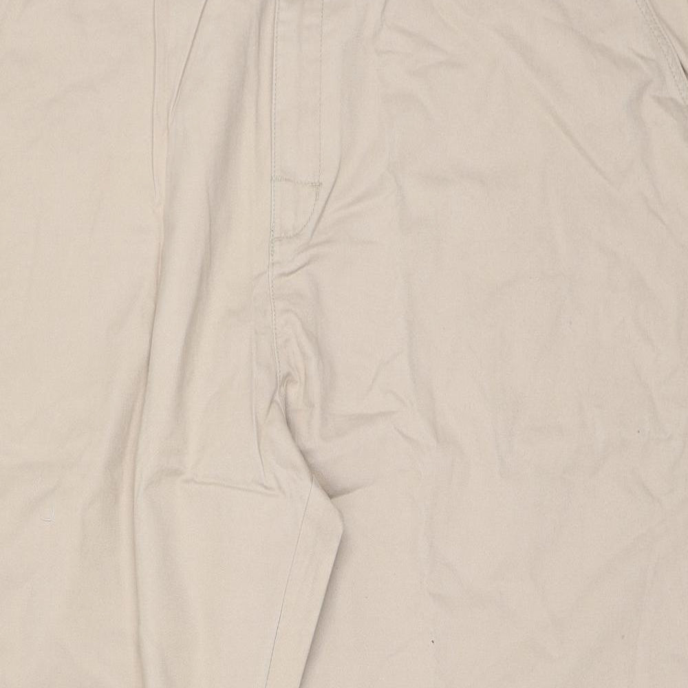 Mens UK Size 50 in Capsule Regular Fit  Beige Trousers