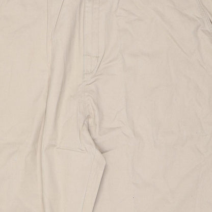 Mens UK Size 50 in Capsule Regular Fit  Beige Trousers