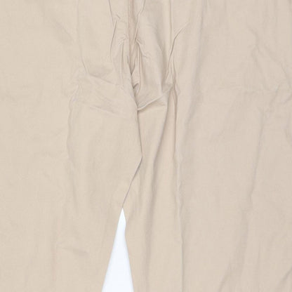 Mens UK Size 50 in Capsule Regular Fit  Beige Trousers