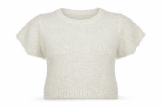 Originals Knitwear Womens White   Pullover Jumper Size L