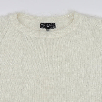 Originals Knitwear Womens White   Pullover Jumper Size L