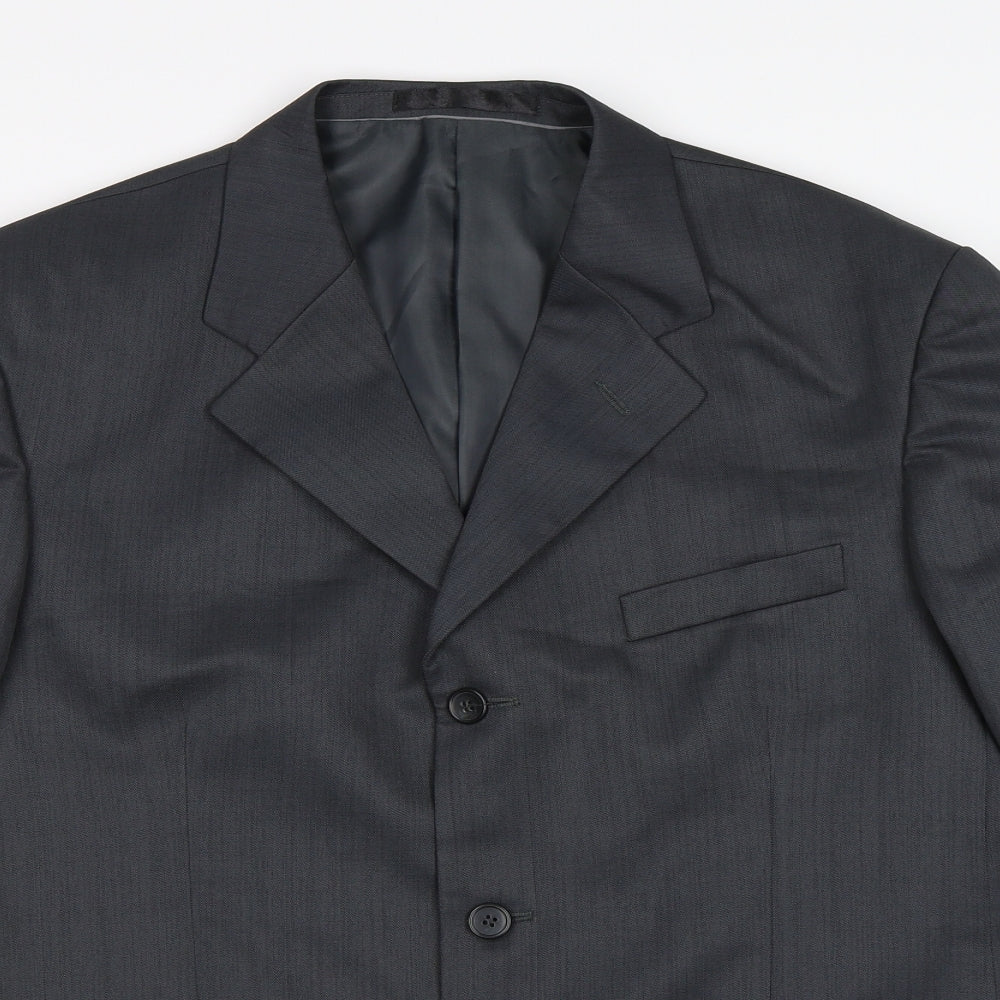 Zantos Mens Grey   Jacket Blazer Size 42
