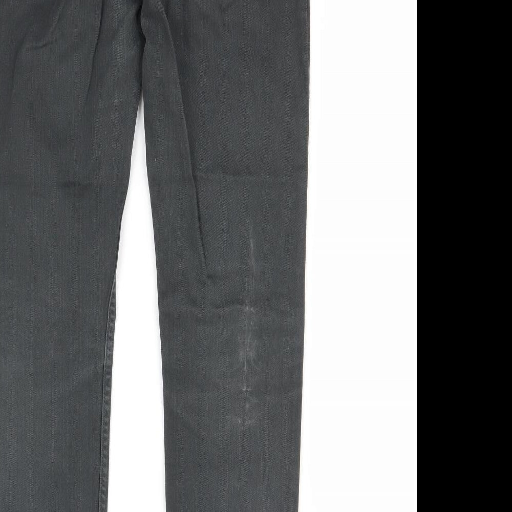 Neo label Mens Grey   Skinny Jeans Size S L30 in