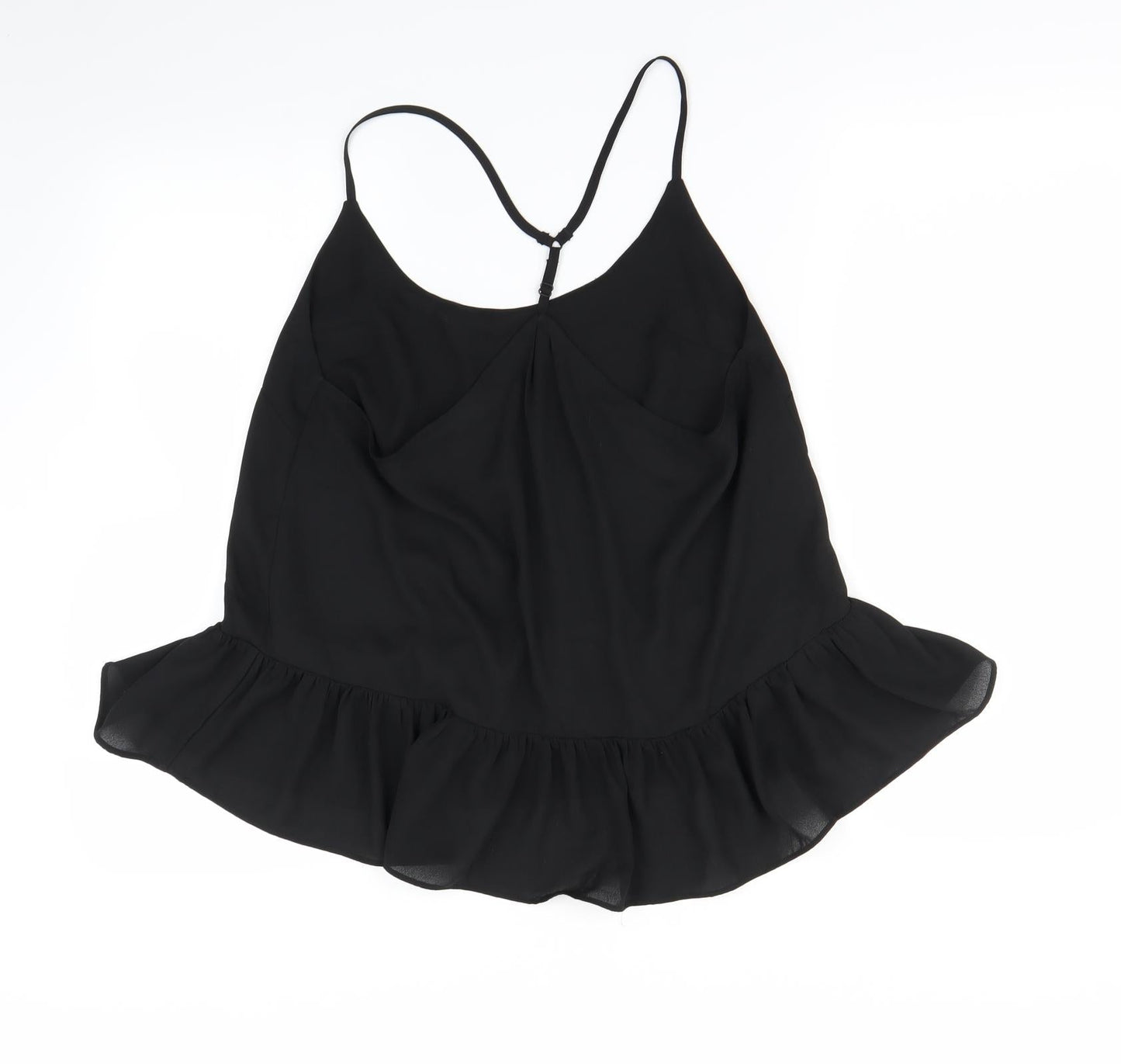 Womens UK Size 10 ASOS Black Camisole Tank
