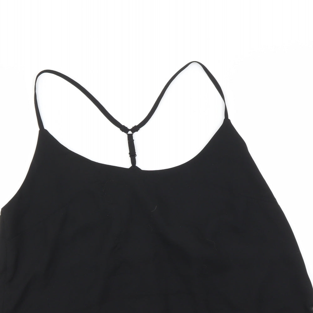Womens UK Size 10 ASOS Black Camisole Tank