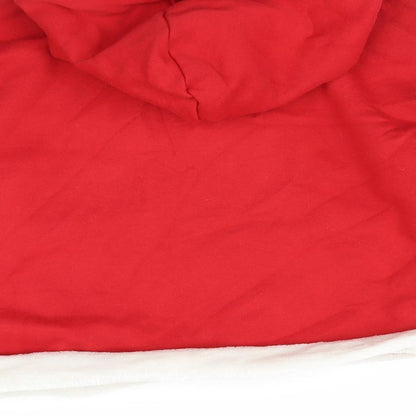 Divided Womens Red   Pullover Hoodie Size M